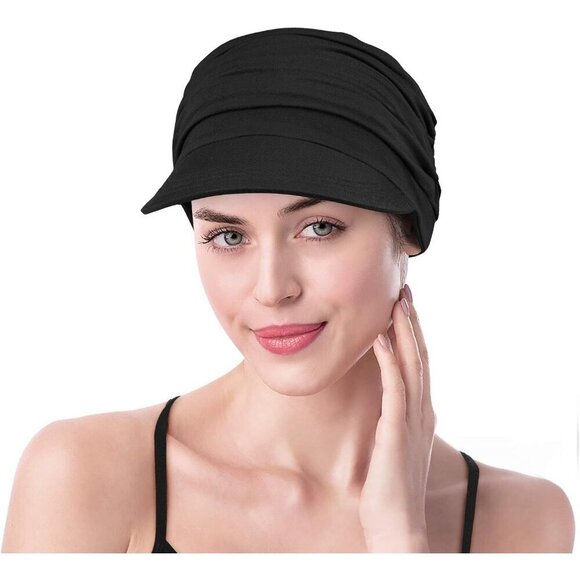 Soft Bamboo Chemo Cap Womens Headwear Full Coverage Comfortable main image 4